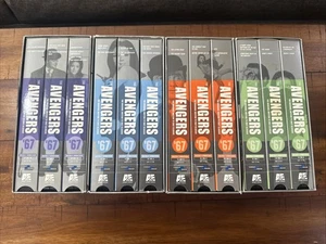 The Avengers ‘67 VHS Box Sets A&E Video - 12 Tapes  - Picture 1 of 12