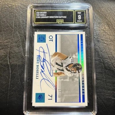 2021 Panini Encased - Legendary Signatures Tony Boselli #LS-TB /50 - Image 1 of 4