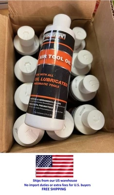 Freeman PTTO 8 oz Air Tool Oil Pneumatic Lubricant for Nailers & Staplers USA - Image 1 of 4