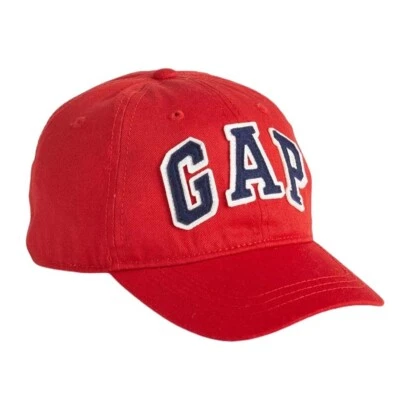 Gap Baby Kids Toddler Boy Girl Logo Baseball Cap Red Hat Small 2 – 3 Years - Image 1 of 4