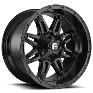 20x9 -12 Fuel 1PC D625 Hostage 6x135,6x5.5 Gloss Black Wheels (Set of 4) - Picture 1 of 1