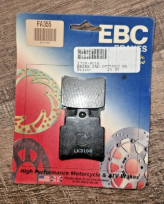 Pastillas de freno EBC FA355 Arctic Cat 250 300, Kymco MXU Mongoose 250 300 Foto 1 de 2