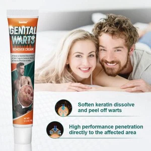 Wart Remover Genital Ointment Herpe Cream Acuminatum Antibacterial K6F2 - Picture 1 of 8