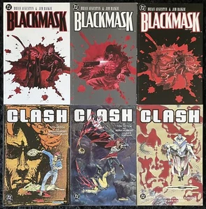 Blackmask (1993) & Clash (1991) #1-3 KOMPLETTSÄTZE - DC Comics - Kubert - Baikie - Bild 1 von 7