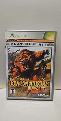 Cabela's Dangerous Hunts (Original Xbox)  Platinum Hits COMPLETE - Image 1 of 3