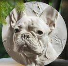 Round Metal Sign Home Or Garden Frenchie French Bulldog 8”/8”