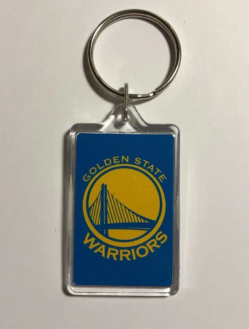 WHOLESALE (25 units) Golden State Warriors Licensed Plastic Keychain NWT NBA Cover