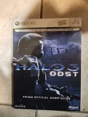 HALO 3 ODST Prima Official Game Strategy Guide Book Xbox 360 Sealed - Image 1 of 2