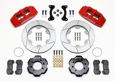 Kit de sombrero delantero Wilwood 140-13380-R para Dynapro 6 11,00 pulgadas GT Rotor rojo 95-05 Miata Foto 1 de 4