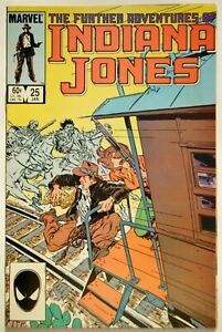 Further Adventures of Indiana Jones #25 (Jan 85') VF+ (8.5) Michael Golden Cover