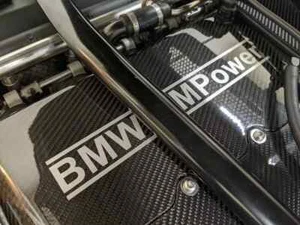 ✅ BMW® M Power 3M sticker decal suitable for E46 M3 CSL carbon airbox and E30 M3 - Bild 1 von 2