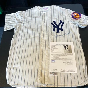 Mickey Mantle Signed 1952 New York Yankees Mitchell & Ness Jersey With JSA COA - Picture 1 of 9