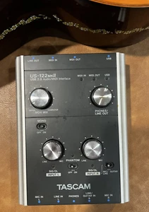 Tascam US-122 MKII USB 2.0 Audio MIDI, XLR, 1/4" Stereo Recording Interface - Picture 1 of 6