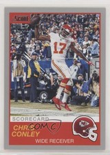 2019 Score Scorecard Chris Conley #10