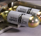 LOT OF 4 WINE SAVER PRO ARGON GAS CANISTERS 26g each -BUYER GETS 4 CARTRIDGES