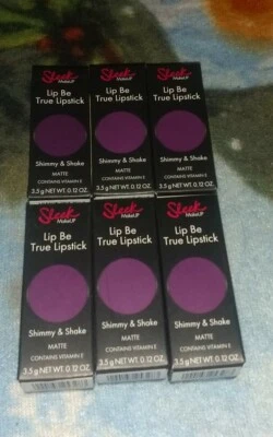 Sleek MakeUP Lip Be True Lipstick,Shimmy & Shake 0.12 oz LOT OF 6 - Image 1 of 2
