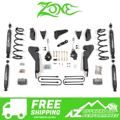 Kit de elevación sistema de suspensión Zone Offroad 6" para 03-07 Dodge Ram 2500 3500 HD Foto 1 de 2