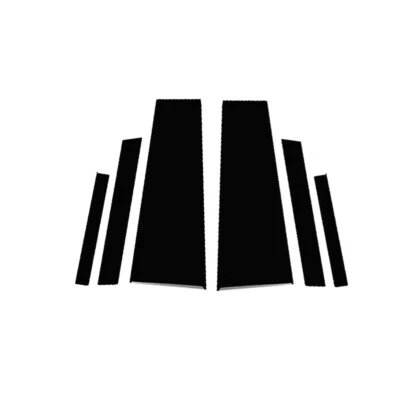 6 PIEZAS Calcomanía adhesiva cubierta de moldura postes de pilar aptos para Vauxhall Insignia 2018-2022 Foto 1 de 4