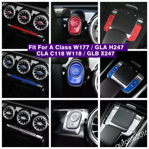Borde de cubierta de botón de aire acondicionado para Benz Clase A GLA CLA GLB - Imagen 1 de 21