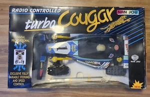Vintage 80s TURBO COUGAR 1:14 Remote Control RC TAIWAN BY NAN JOU UNTESTED NOS - Picture 1 of 5