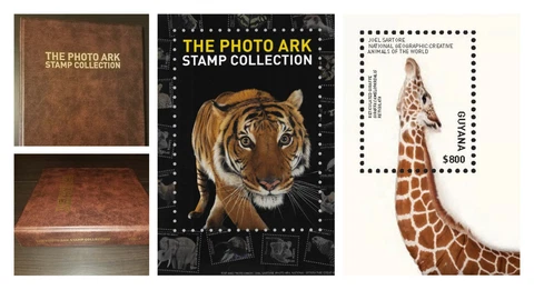 The Photo Ark Stamp Collection - One-Time Purchase of All Twelve Sets - 10% Off Cover