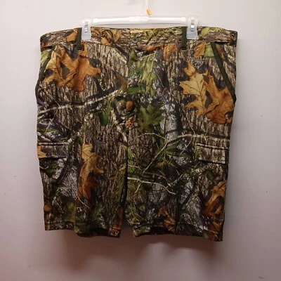 Mossy Oak Obsession Camo Hunting Outdoor Shorts Men's Size 3XL - Image 1 of 4