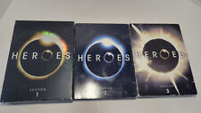 Heroes TV Series Season 1 Season 2 & Season 3 DVD Lot