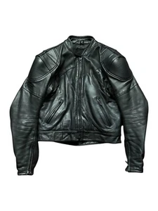 Modeka Vintage Jacke Leder Original Top Schwarz Motorrad - Bild 1 von 6