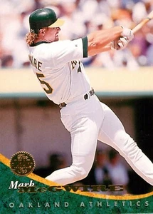 1994 Oakland Athletics Baseball Leaf Card - Mark McGwire - Bild 1 von 3