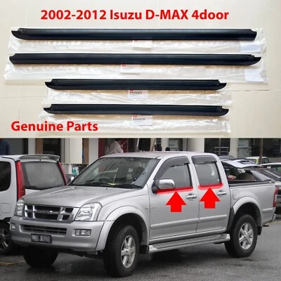 02-12 Genuine Isuzu D-MAX RA RC pickup 4D cab outer door belt weatherstrip seal - Image 1 of 4