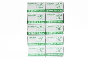 [Unused] Fujifilm Industrial Film ISO100 24 Exp 10 Rolls 2005 Expired From JAPAN - Picture 1 of 24