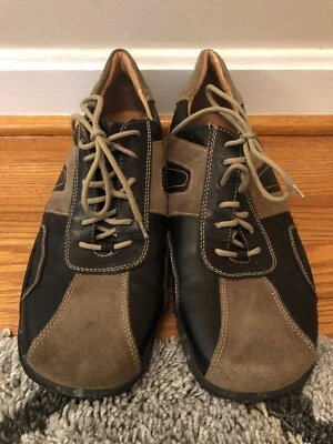 Zapatos Oxford de cuero para hombre FRANCO FORTINI hechos en Italia talla 10,5 #s1m15 Foto 1 de 4