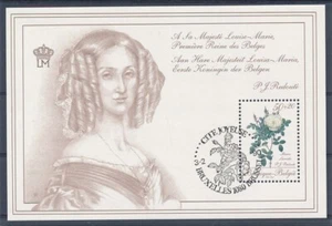 D436955 Belgium S/S VFU FDC Cancel Queen Louise Marie - Picture 1 of 1