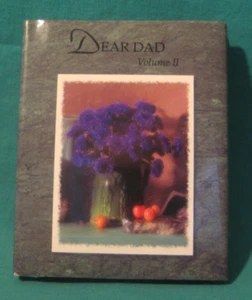 Dear Dad-Voiume II -Hardback-by Hallmark Cards-1993-Small Size 4" X 3 3/8" - Picture 1 of 5