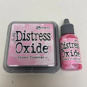 Tim Holtz Distress Oxides Ink Pad & Reinker, Kitsch Flamingo - Picture 1 of 4