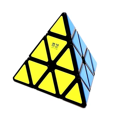 Pyramid Speed Cube Magic Puzzle Smooth Fast Turn Cube Toy for Kids And Adults - Photo 1/4