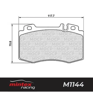 Mintex Racing MDB2064 M1144 High Performance Brake Pads - Picture 1 of 1