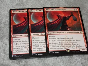 MTG Zhao, the Moon Slayer x3 Rare Avatar: The Last Airbender NM Low S&H - Picture 1 of 1