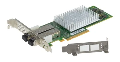 New Qlogic IBM-Lenovo QLE2692-LNV 2x SFP+ MM 16Gb 01CV762 01CV763 Both Profiles - Bild 1 von 3