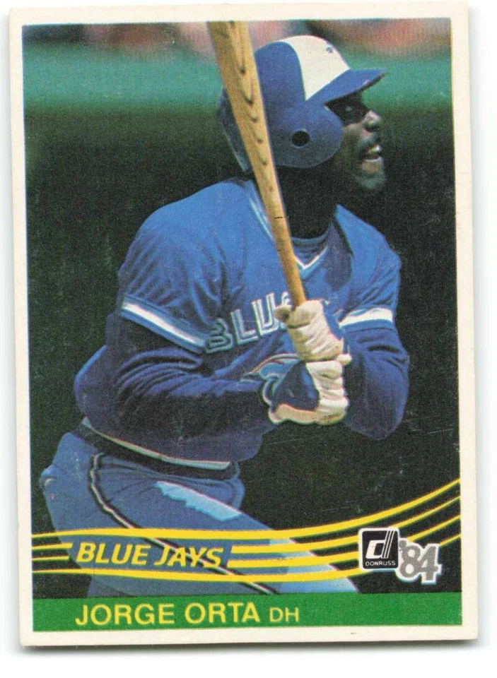 1984 Donruss MLB Baseball Trading Cards With Rookies Pick From List 201-450 - Image 1 of 1