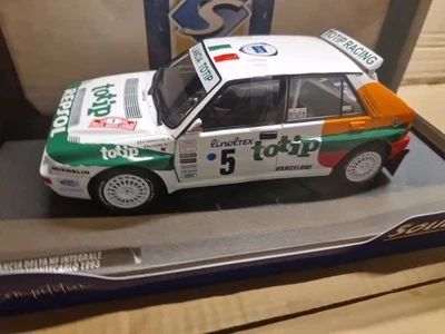 SOLIDO, LANCIA Delta HF Intégrale Blanc #5 Rallye de Monte Carlo 1993 A.AGHIN... - Photo 1/4