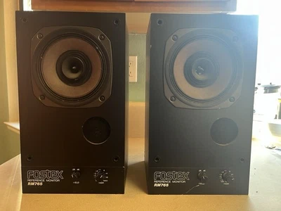 VGC Fostex RM765 Passive Studio Reference Bookshelf Monitor Speaker RM-765 RM765 - Image 1 of 4