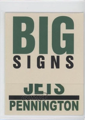 2003 Fleer Platinum Big Signs Chad Pennington #9BS - Image 1 of 2