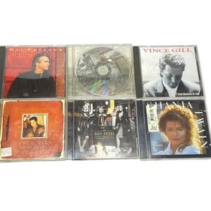 Country Pop Rock CD Lot Hal Ketchum, Vince Gill, Shania Twain, Dixie Chicks - Picture 1 of 15