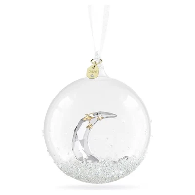 Swarovski Crystal Annual Edition Ball Ornament 2025, White, 5701865 - Image 1 of 4