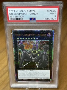 Yu-Gi-Oh NO 15: Gimmick Puppet Smerigliatrice Gigante MP24-EN031 QCR - PSA 9 - Foto 1 di 3