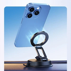 Support Téléphone Magnétique pour Voiture avec Forte Aspiration et Constructi - Photo 1 sur 12