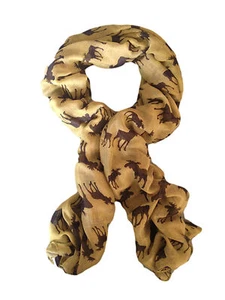 SCARF/SARONG BEACHWEAR SUPER SOFT OLIVE/GREY STAG   DESIGN  - Picture 1 of 4