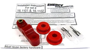 Energy Suspension Shifter Bushings For Honda Civic CRX SOHC D-Series Red - Picture 1 of 2