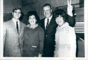 1968 Press Photo Spiro Agnew Family of Maryland 1960s - Picture 1 of 2